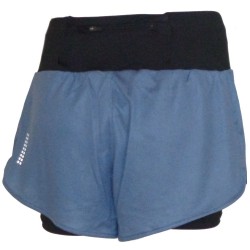 Женские летние шорты Sportful Cardio W Shorts серо-голубые